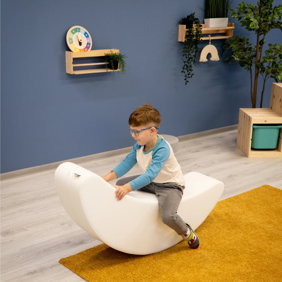 Soft Play Rocking Toy - White Banana