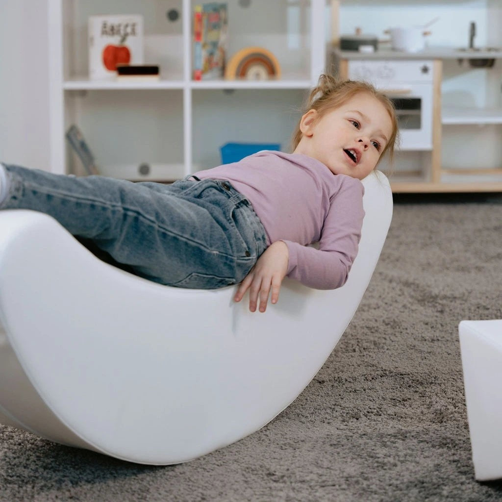 Soft Play Rocking Toy - White Banana