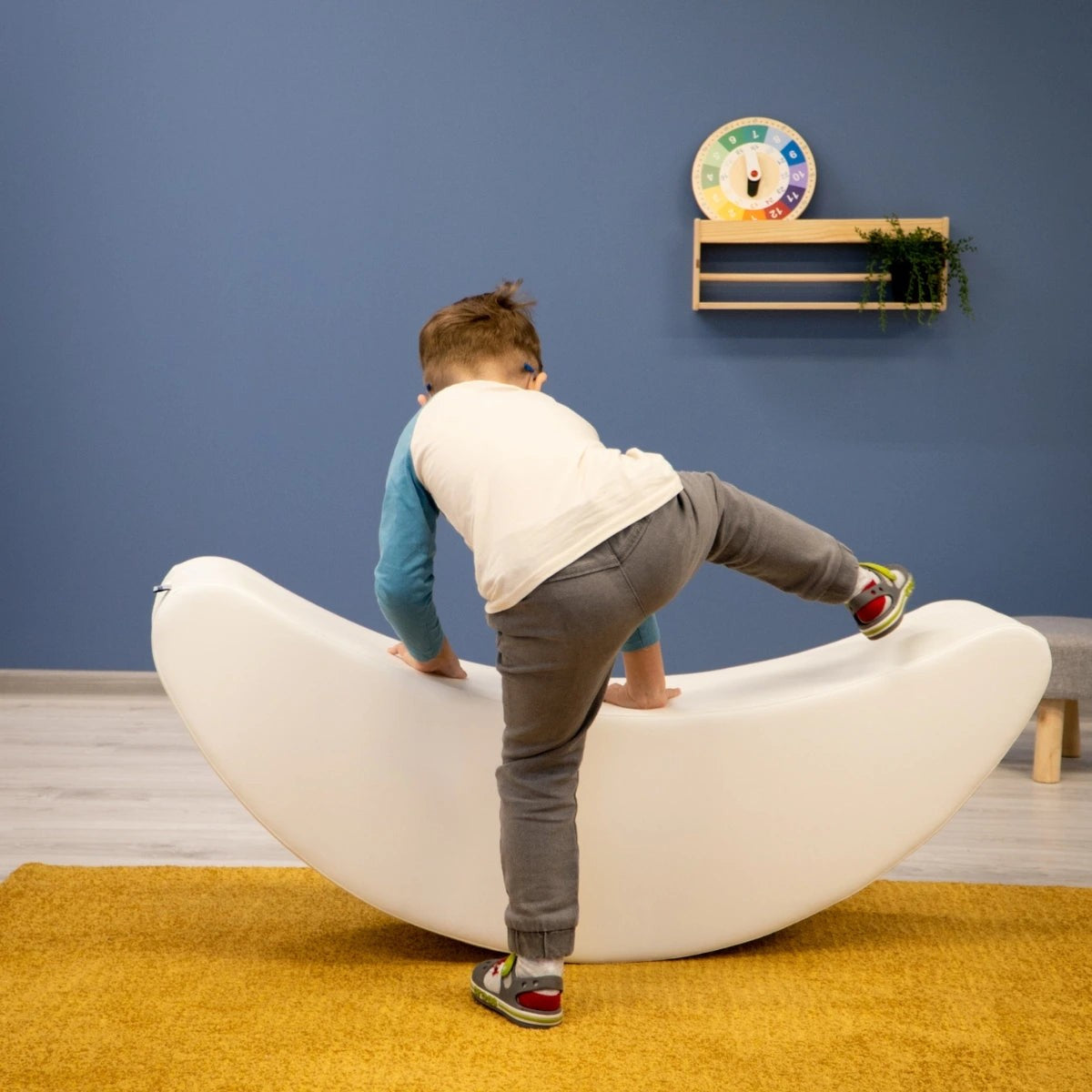 Soft Play Rocking Toy - White Banana