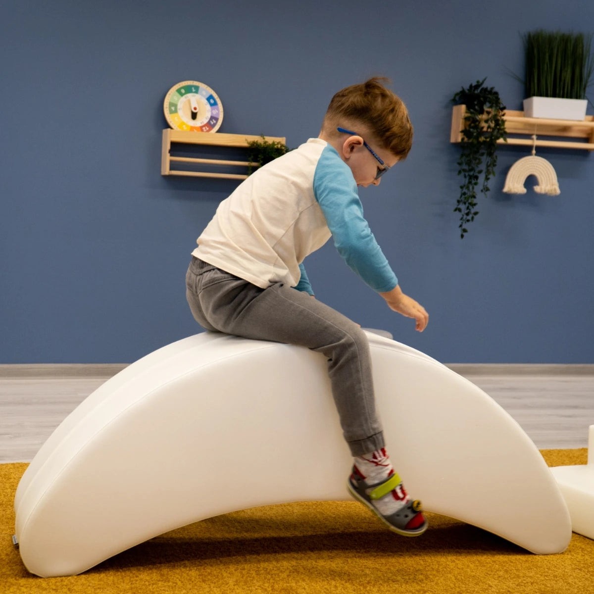 Soft Play Rocking Toy - White Banana