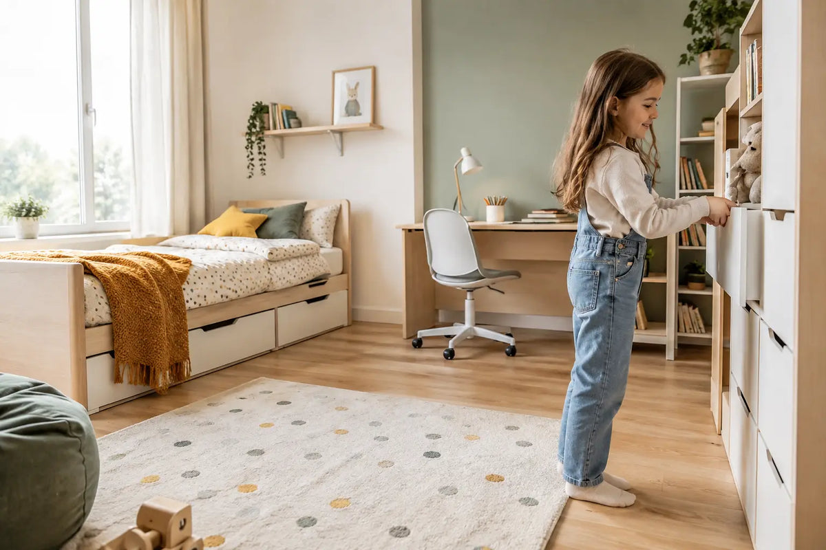 Kinderzimmer Möbel, die mit Kindern wachsen
