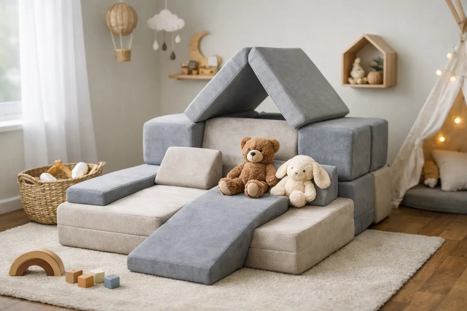 Spielsofa Kinderzimmer Ideen für kleine Räume
