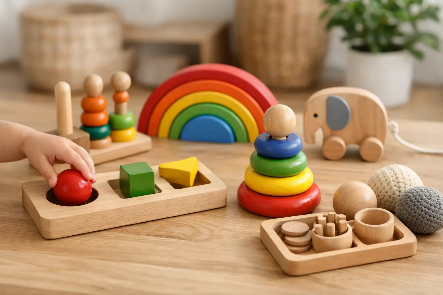 Montessori Spielzeug ab 1 Jahr wählen