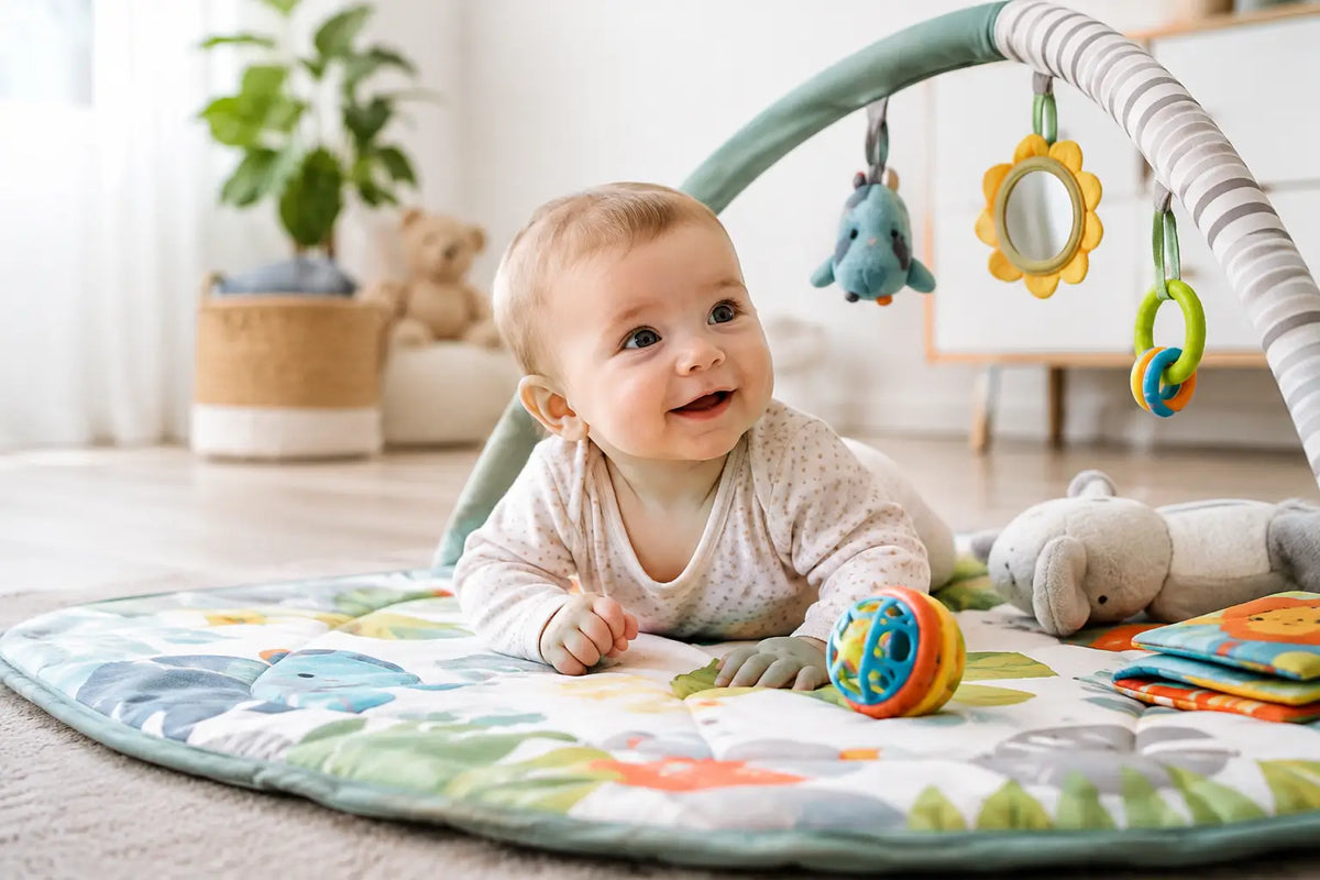 Sind Spielmatten für Babys sinnvoll? Darauf kommt es an