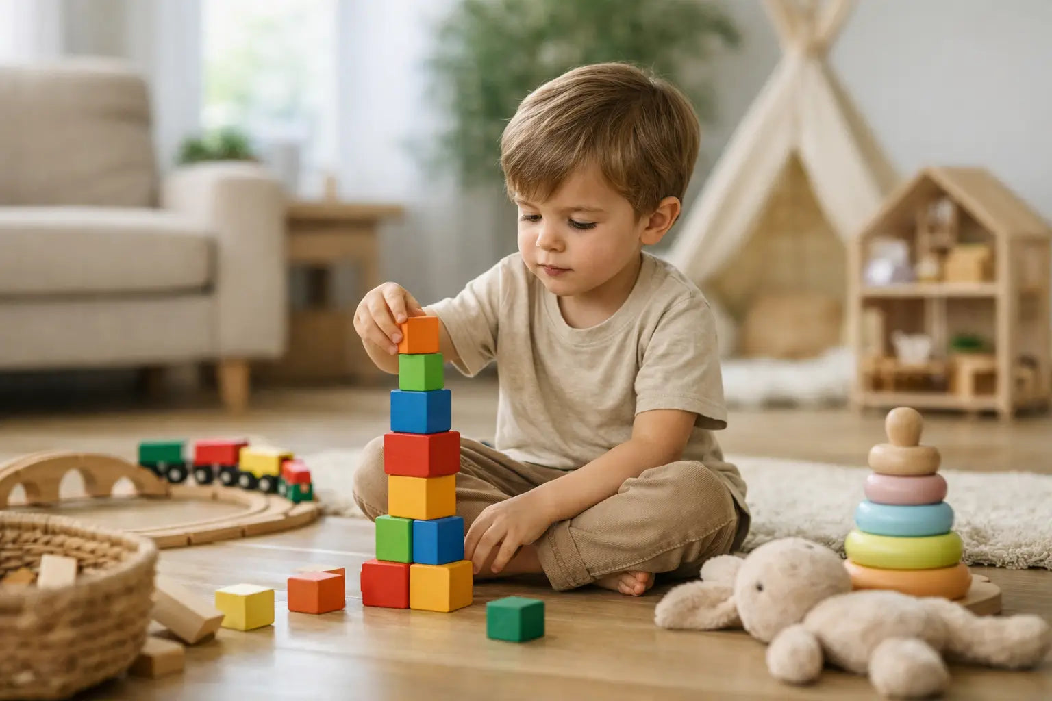 Welches Spielzeug fördert selbstständiges Spielen?