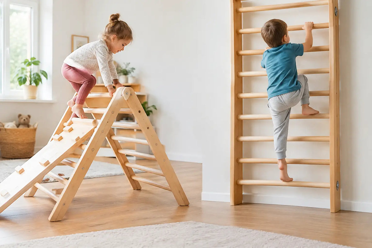 Kletterdreieck oder Sprossenwand - was passt?