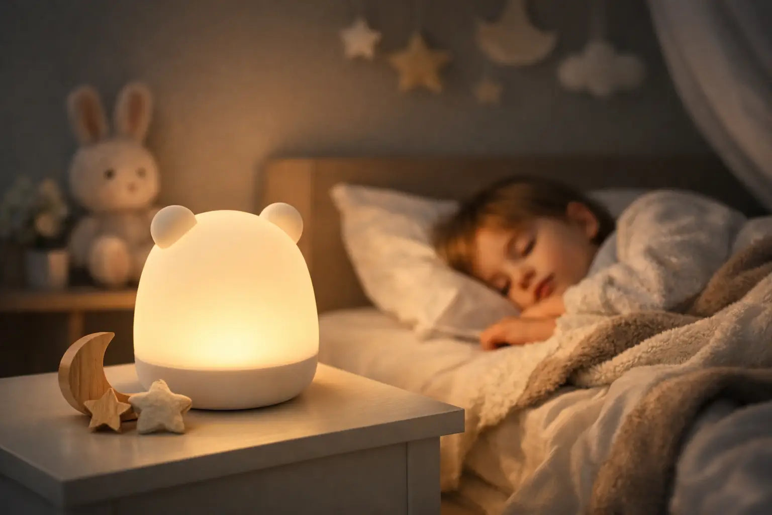Ein dimmbares Nachtlicht fürs Kinderzimmer