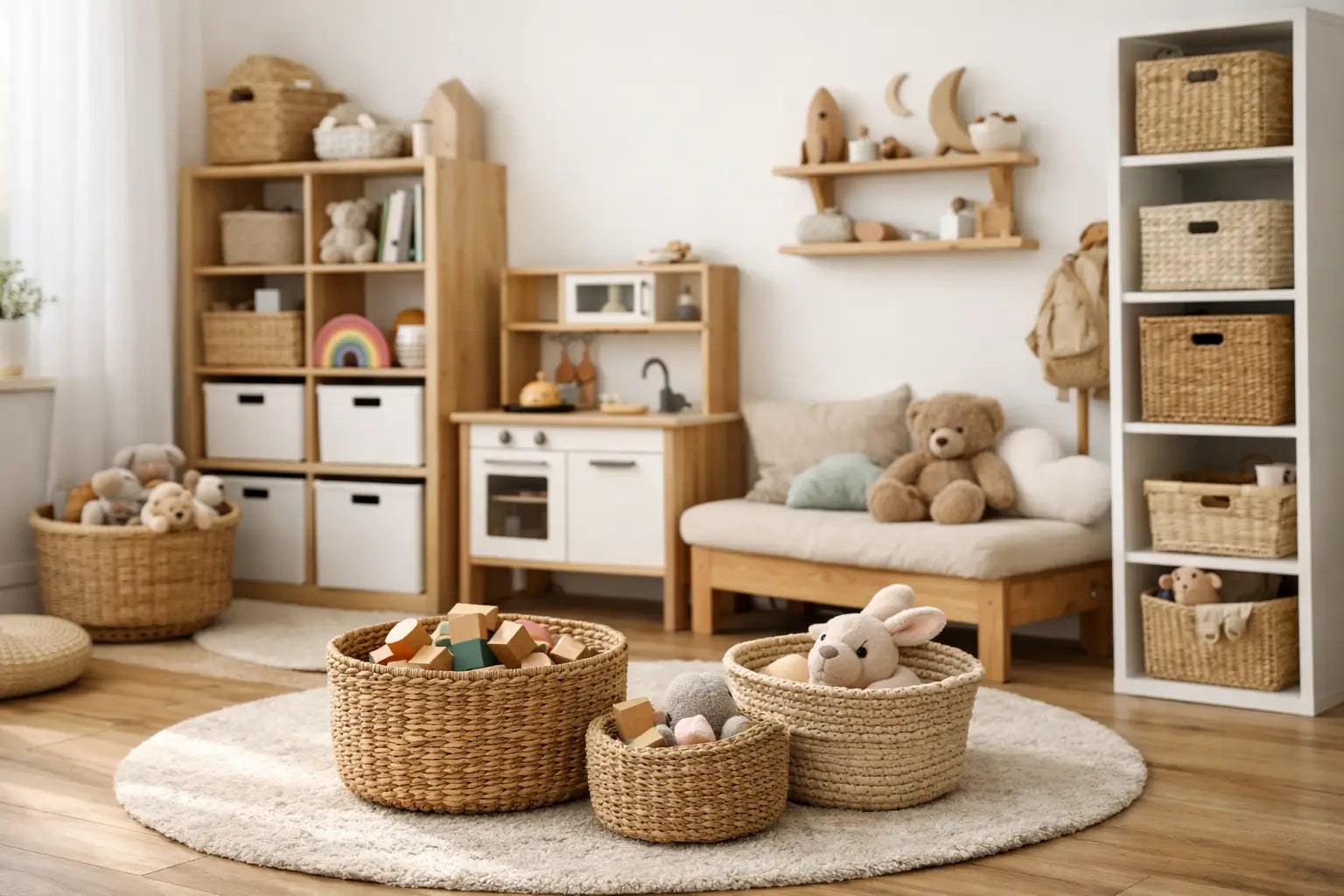 Kinderzimmer Aufbewahrung Ideen für mehr Ruhe