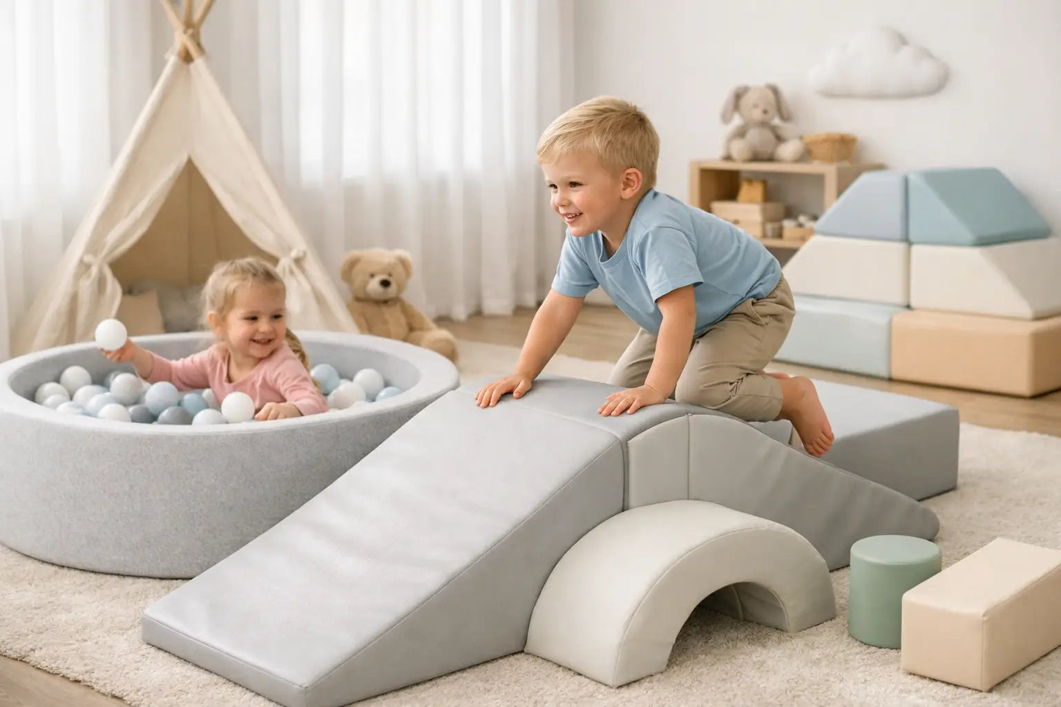 Softplay im Kinderzimmer sicher gestalten