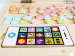 Wooden Laptop/Tablet + Phone Set