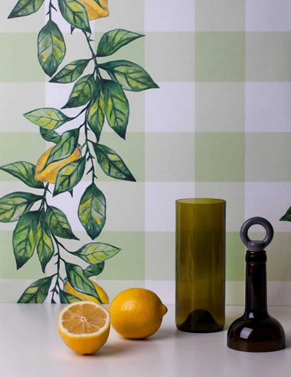 Lemon Branch eco wallpaper