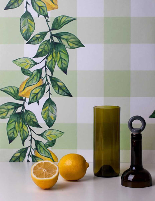 Lemon Branch eco wallpaper
