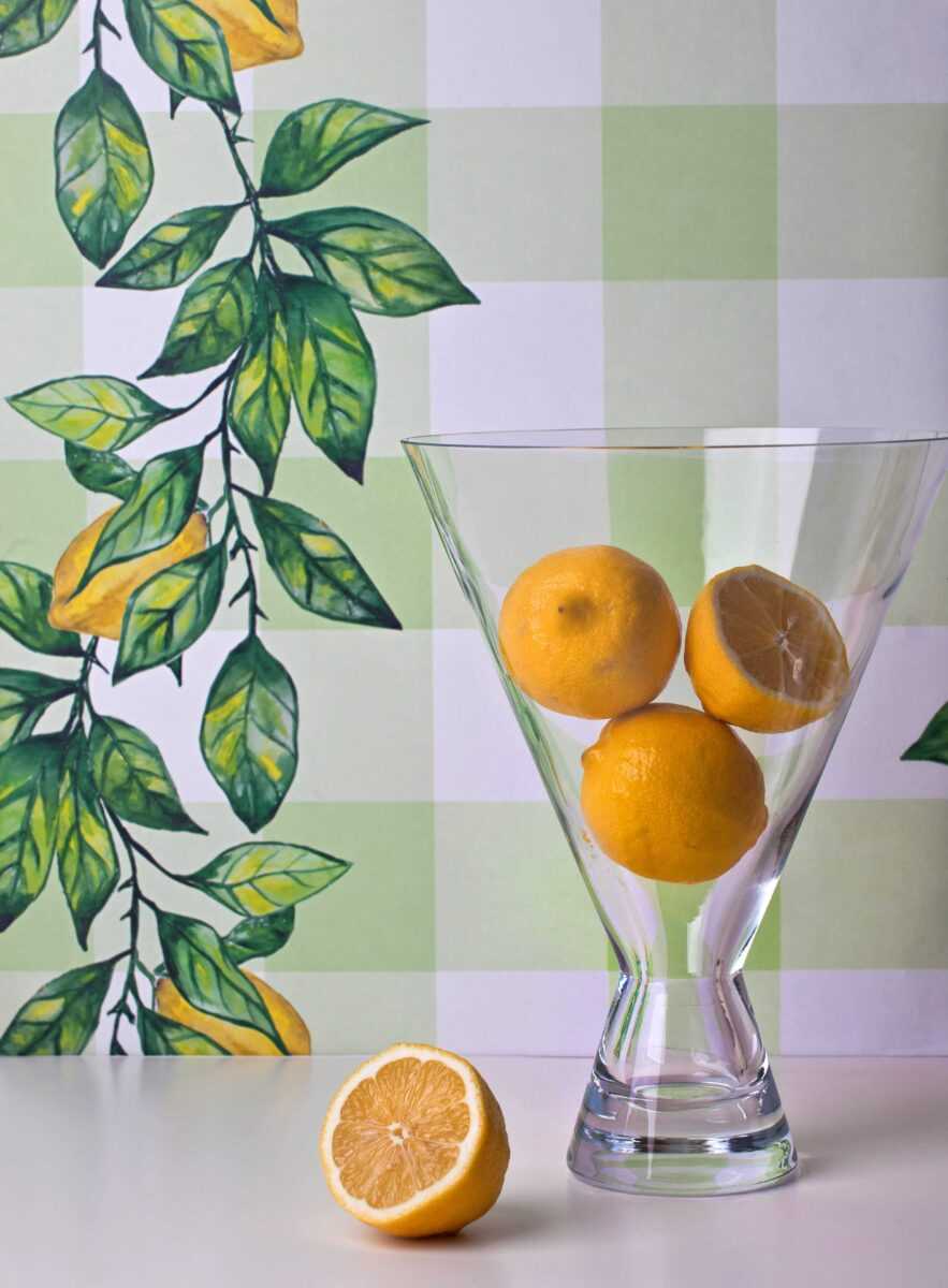 Lemon Branch eco wallpaper