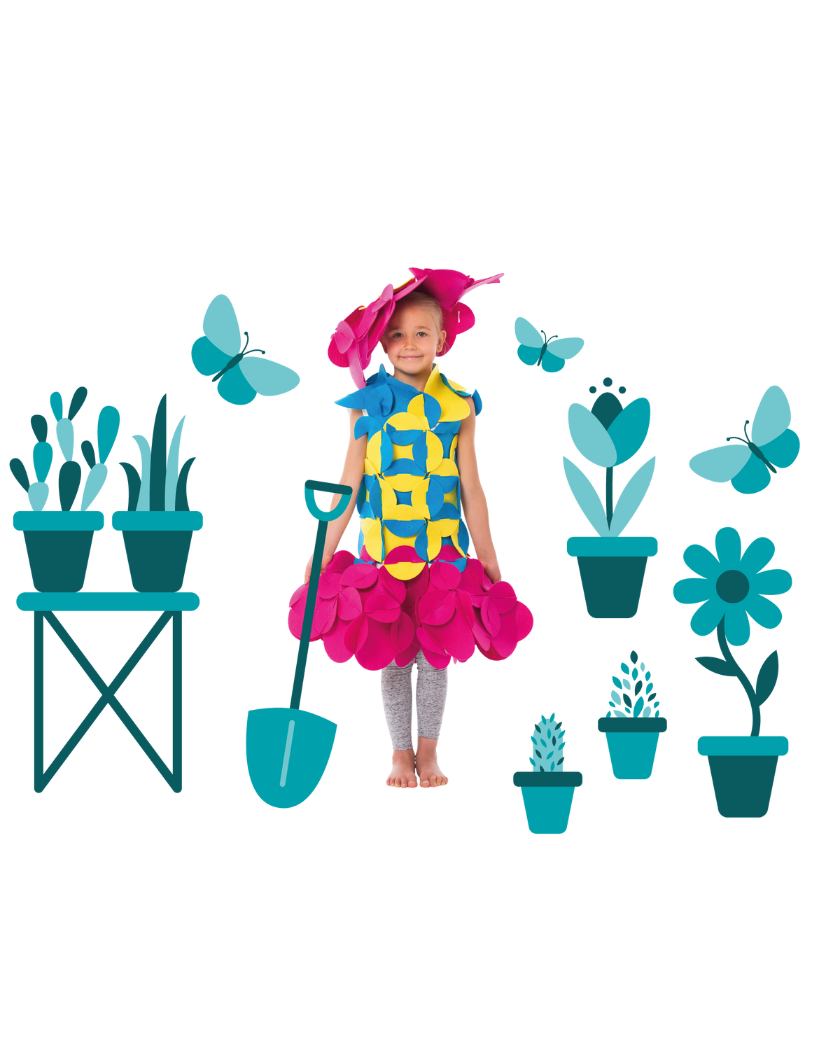 Kostüm-Puzzle – Flora, die geniale Feen-Botanikerin – Produktbild 2