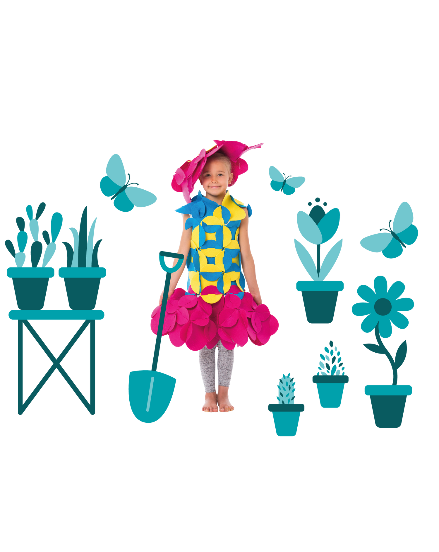 Kostüm-Puzzle – Flora, die geniale Feen-Botanikerin – Produktbild 2