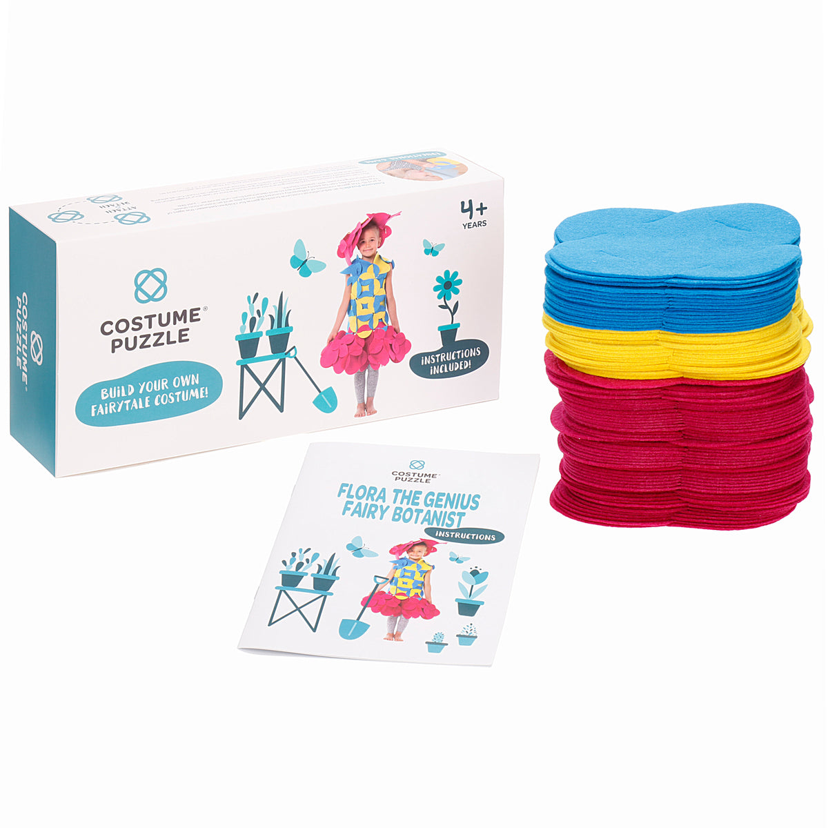 Kostüm-Puzzle – Flora, die geniale Feen-Botanikerin – Produktbild 3
