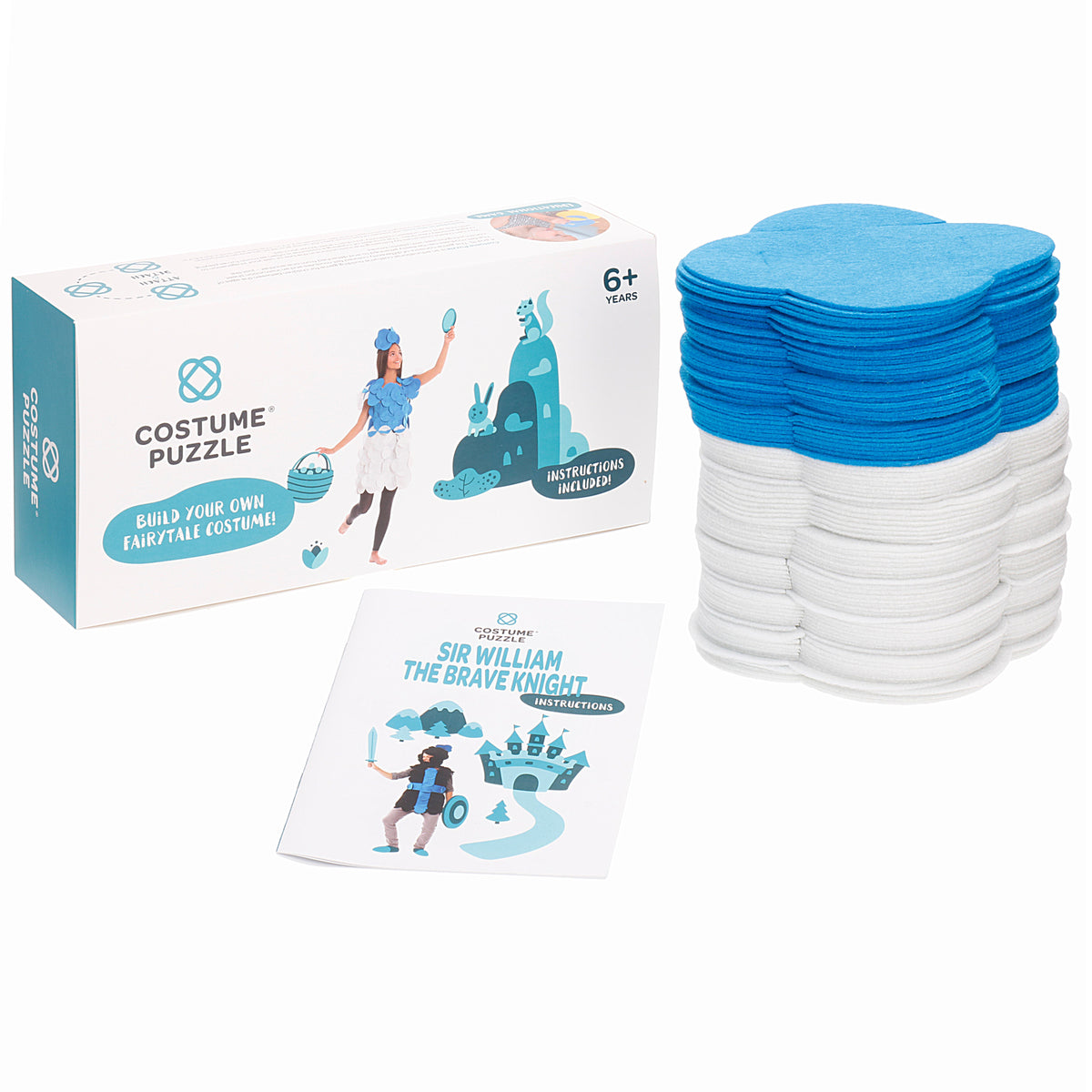 Kostüm-Puzzle – Priscilla, die abenteuerlustige Prinzessin – Produktbild 2
