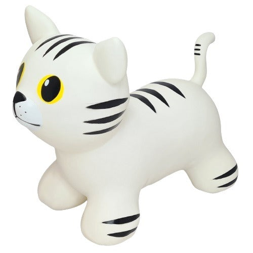 Hüpftier My First JUMPY – weiße Katze – Produktbild 1