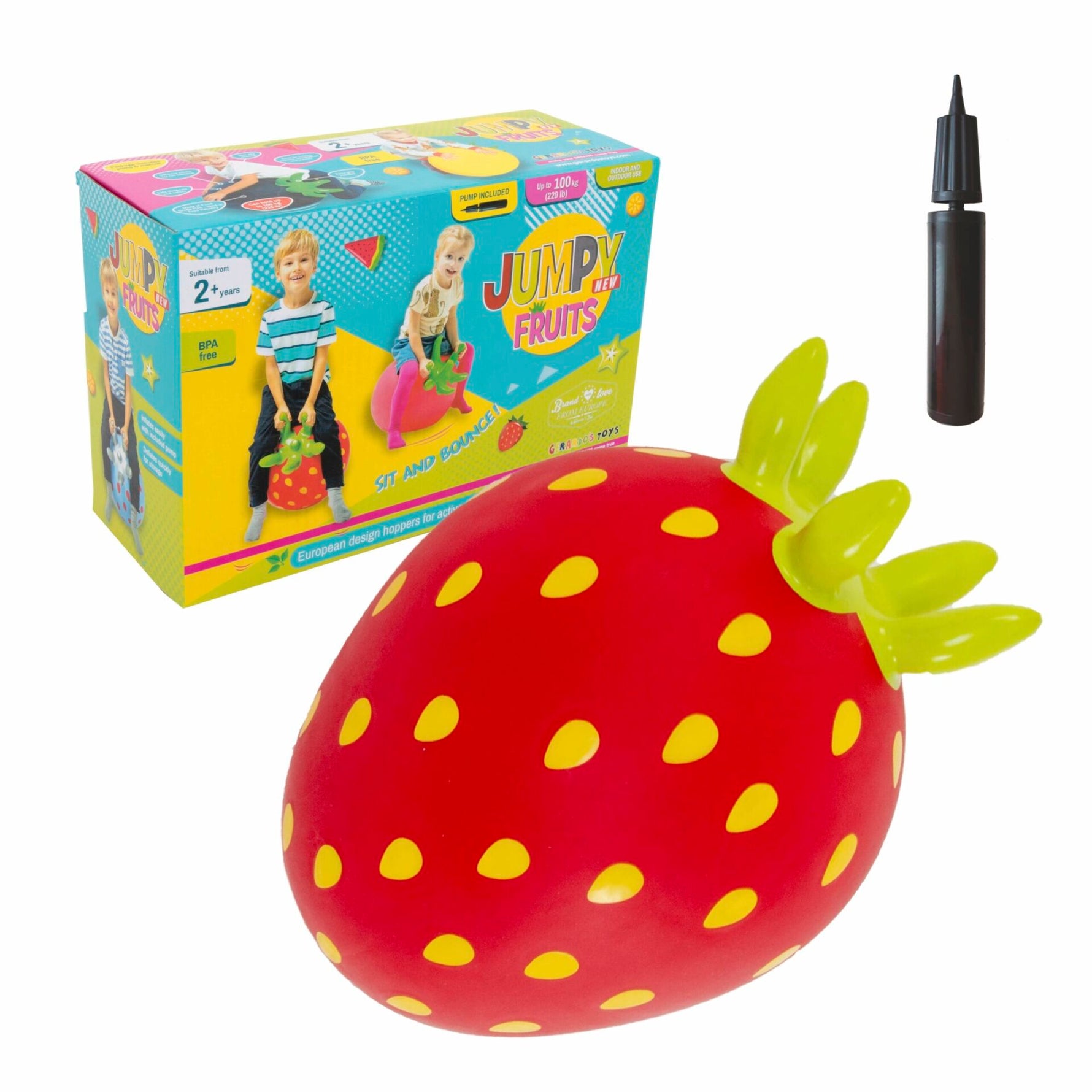 Hüpftier My First JUMPY – Erdbeere – Produktbild 3