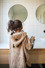 Badeponcho mit Kapuze für Kinder – Mr. Dog – Produktbild 2