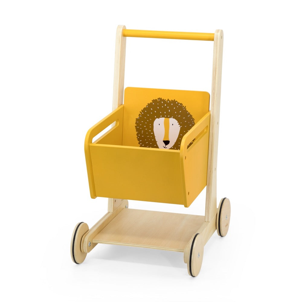 Einkaufswagen aus Holz – Mr. Lion – Produktbild 4