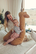 Giant Plush Toy Alpaca - Rust