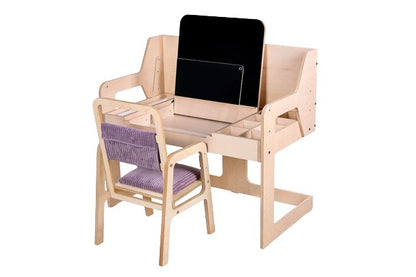 Adjustable Children Chair Luula - Cannon Pink