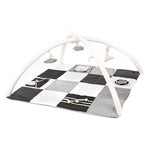 Baby-Spielmatte, 100x100cm – Schwarz-Weiß – Produktbild 1