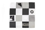 Baby-Spielmatte, 100x100cm – Schwarz-Weiß – Produktbild 3