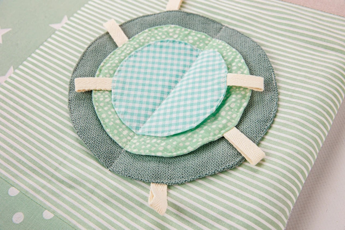 Baby-Spielmatte, 100x100cm – Mintgrün – Produktbild 3
