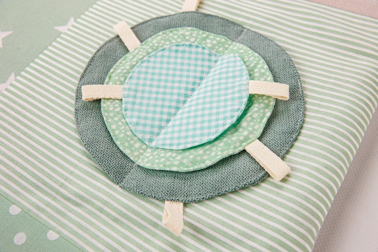 Baby-Spielmatte, 100x100cm – Mintgrün – Produktbild 3