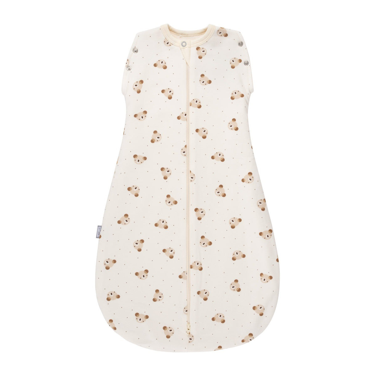 Baby Swaddle and Sleeping Bag 2.5 TOG – Beige / White
