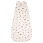 Baby Swaddle and Sleeping Bag 2.5 TOG – Beige / White, 6–24 Months