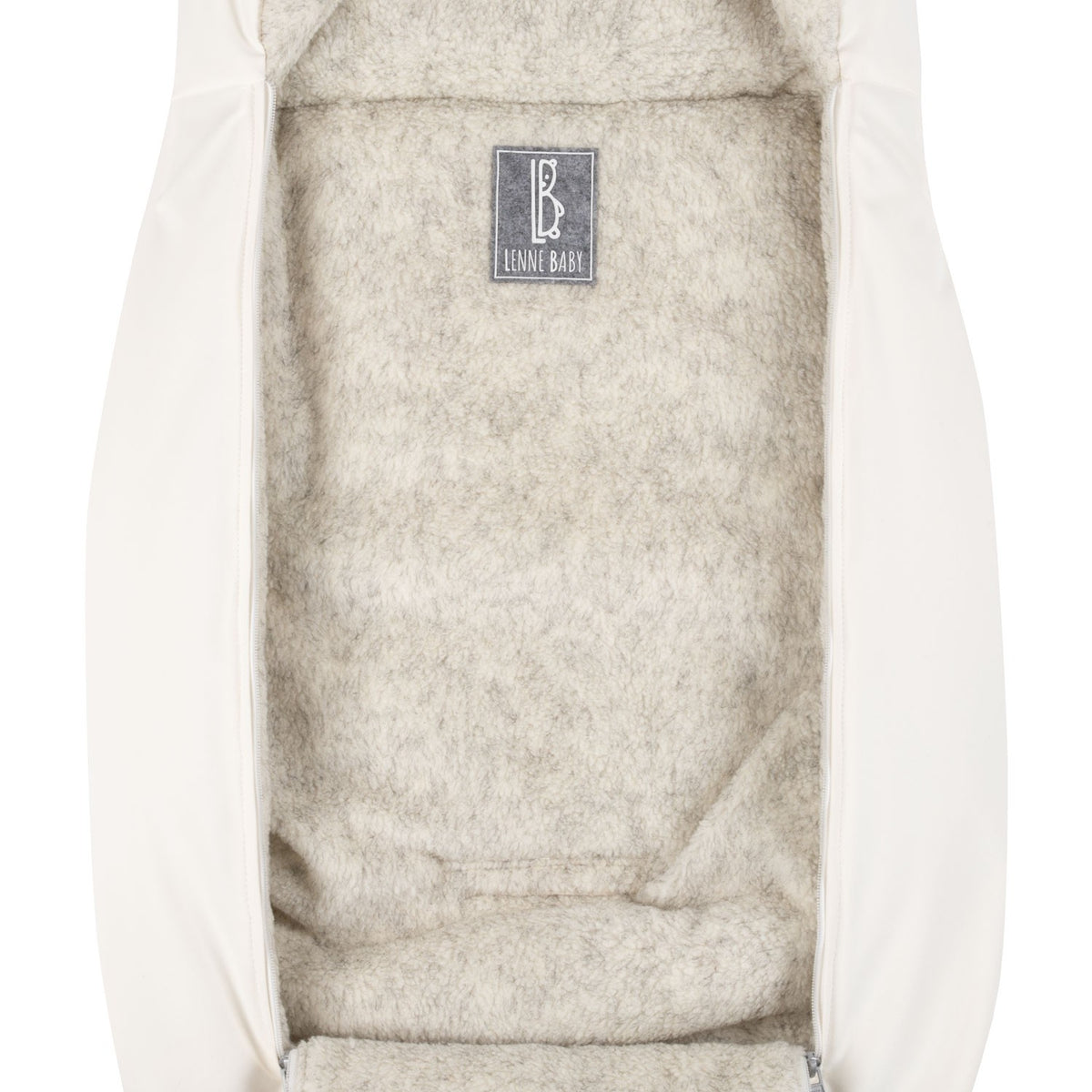 Baby Winter Footmuff – White, One Size
