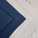 Beige-Navy Blue Teepee Tent