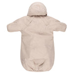 Beige Reflective Merino Wool-Lined Spring/Autumn Bunting Pram Suit