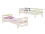 ATLAS Wooden Children's Bunk Bed – 90 × 200 cm