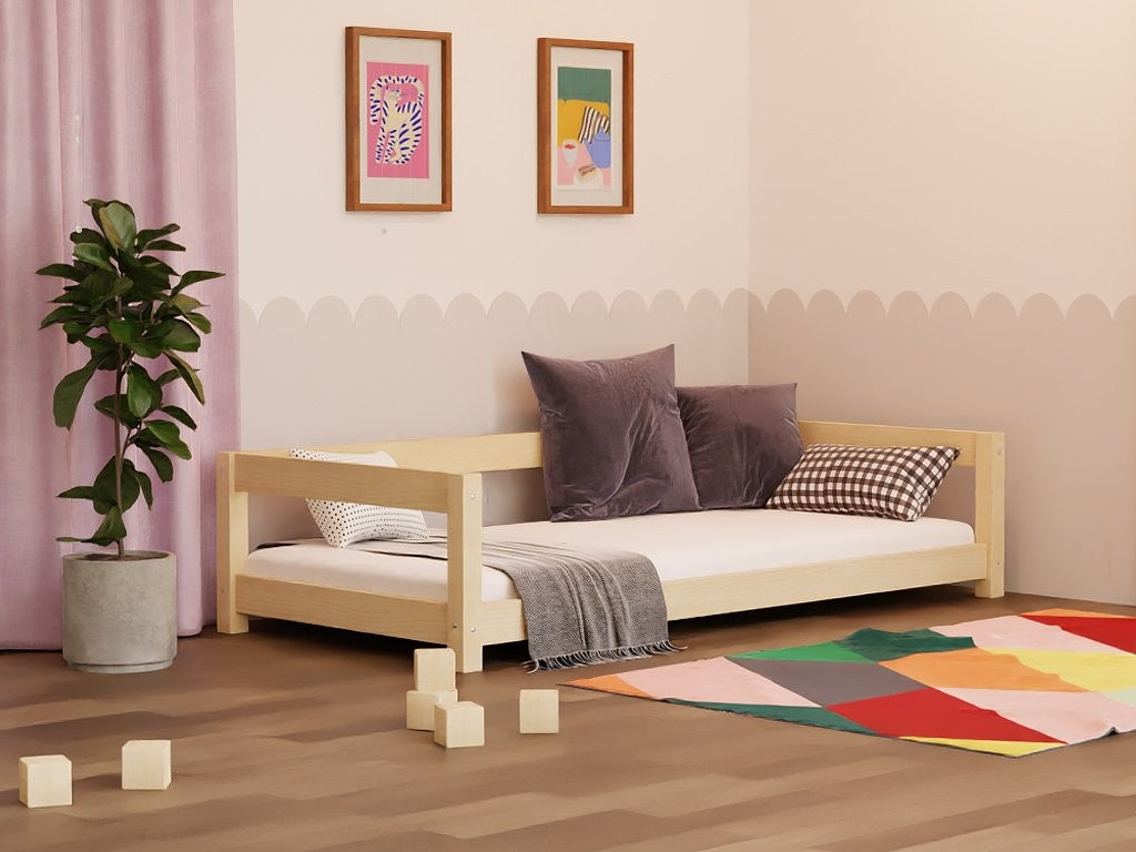 LUCKY Single Bed with Open Entrance – 80–90 cm Wide