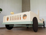 SAFARI Jeep Wooden Children’s Car Bed – 80 × 160 cm