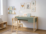 STOLLY Children’s Desk with Three Drawers and Pencil Holders