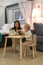 Kindertisch und Stuhl Hase – Produktbild 4