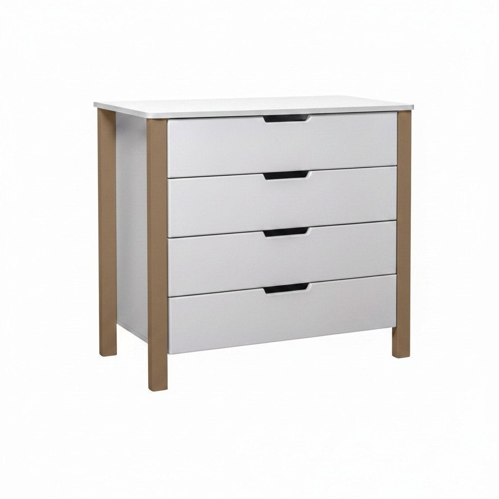 Wickelkommode ELIN – Cappuccino / Weiß – Produktbild 1