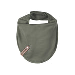 Children’s Merino Wool Neck Warmer – Khaki / Green