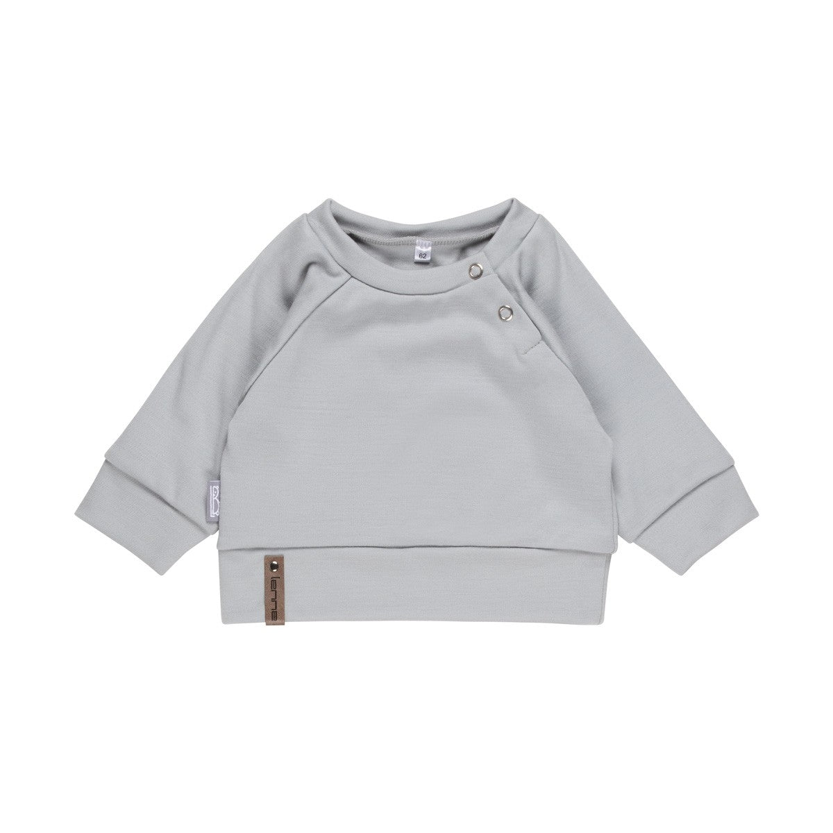 Children’s Merino Wool Top and Trousers Set – Grey