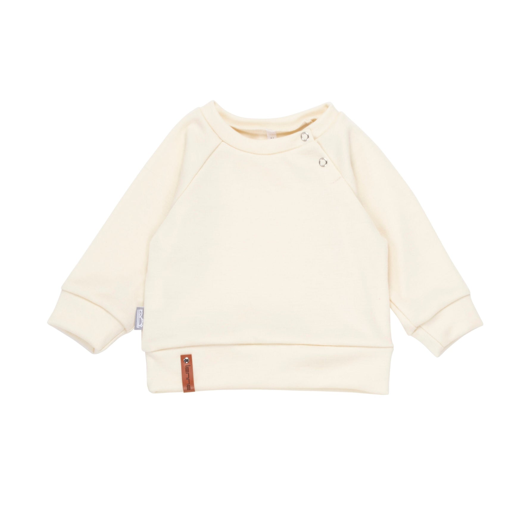 Children’s Merino Wool Top and Trousers Set – White