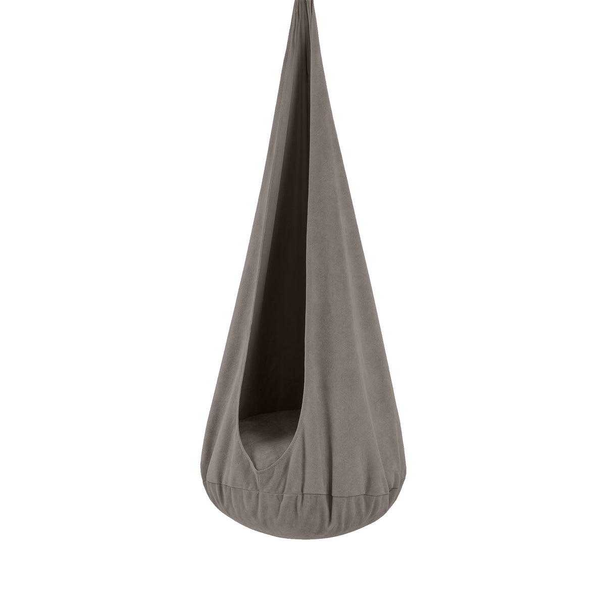 Bees&Blooms Cocoon Swing Graphitgrau – Kinder-Hängesessel aus Cord bis 80 kg – Produktbild 1
