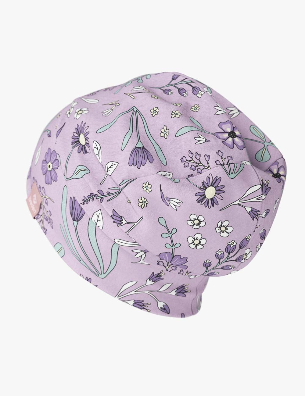 Baumwoll-Beanie mit Umschlag DARGO – Sunny Petals – Produktbild 1