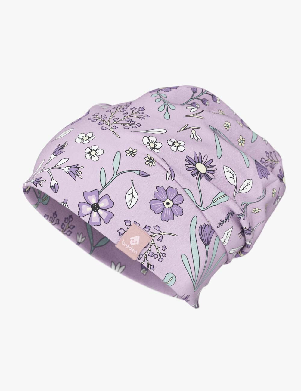 Baumwoll-Beanie mit Umschlag DARGO – Sunny Petals – Produktbild 3