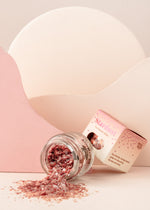 Dekorativer Bio-Glitzer – Rosa Sternenstaub – Produktbild 1