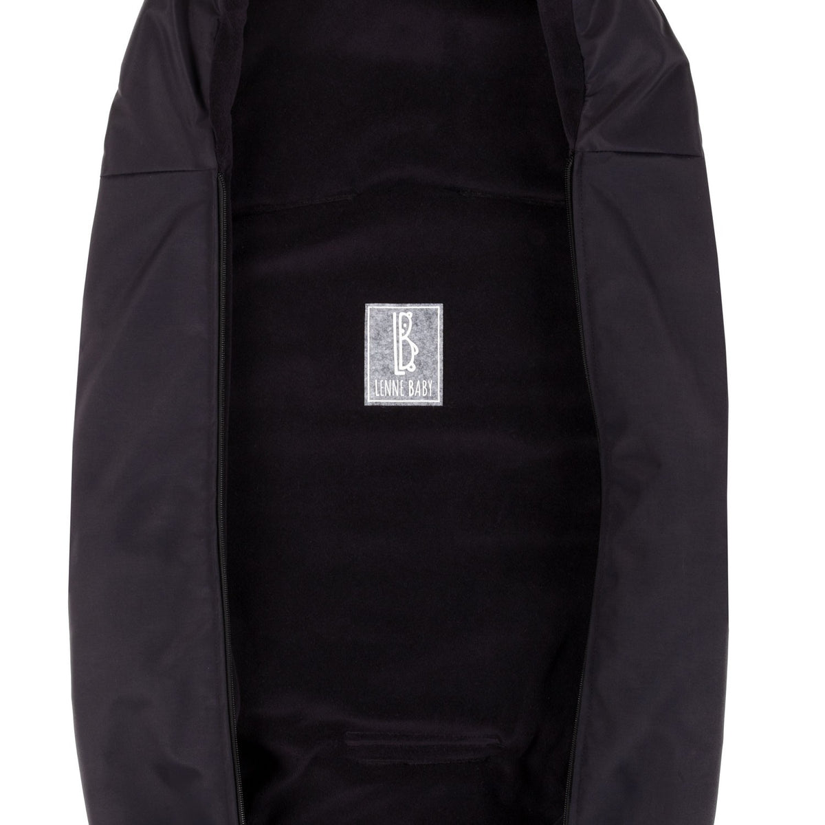 Down-Filled Baby Winter Footmuff – Black, One Size